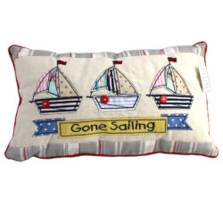 Gone Sailing Cushion Front