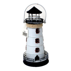 7182 Metal Lighthouse Tealight Holder