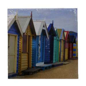 Beach Hut Canvas Print