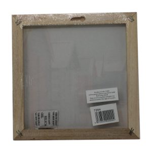 Beach Hut Canvas Print Reverse
