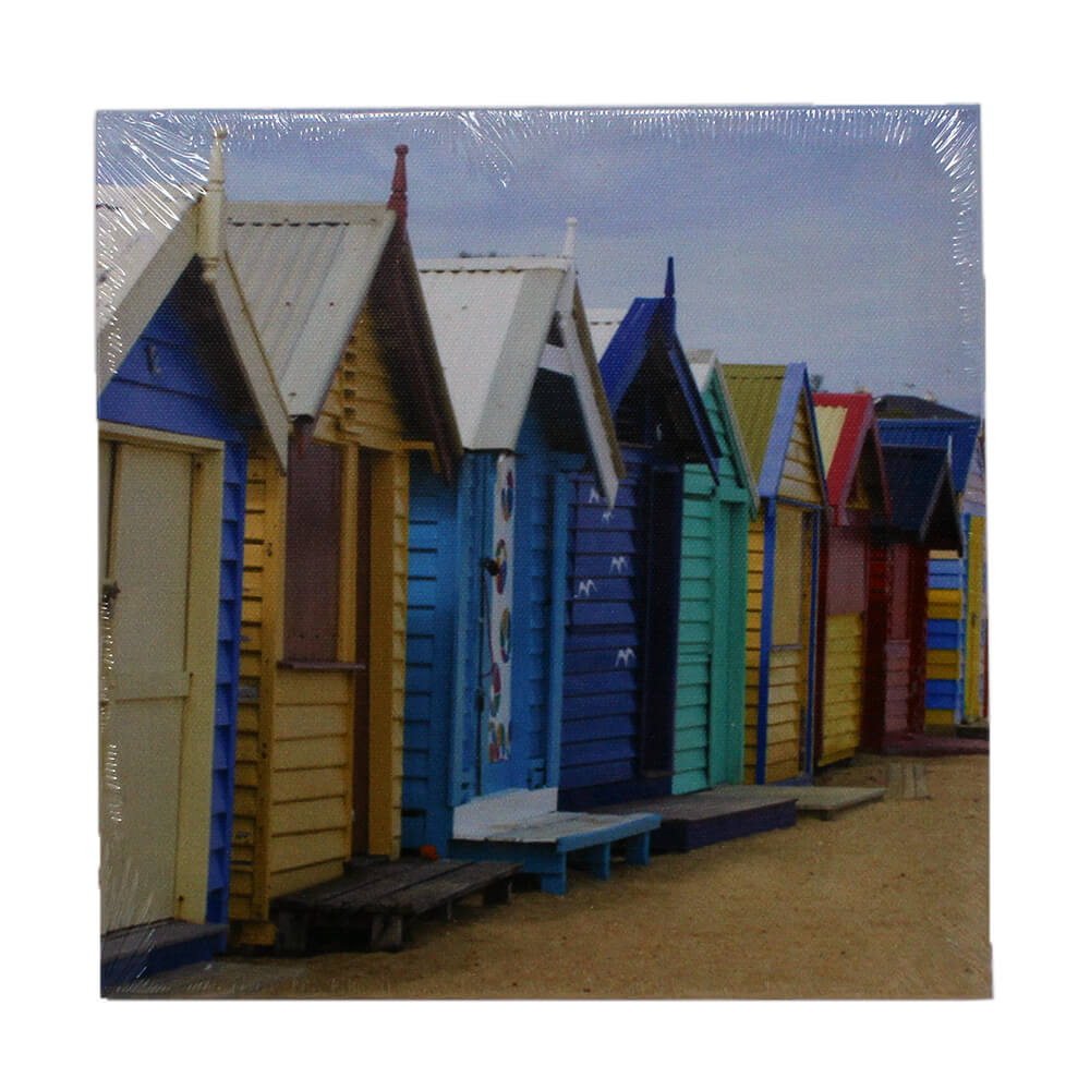Beach Hut Canvas Print