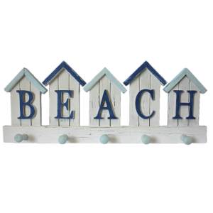 Beach Hut Coat and Towel Hooks