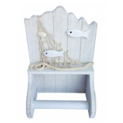 7438 Wooden Toilet Toll Holder