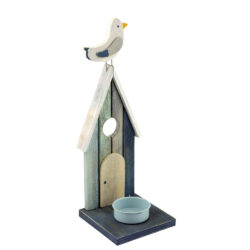 55823 Beach Hut Tea Light Candle Holder