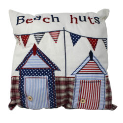 6502L Beach Huts Cushion Back