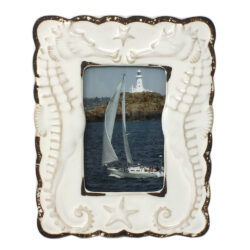 Ceramic Seahorse Photo Frame Portrait
