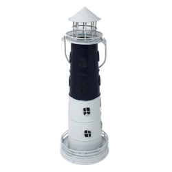 Metal Tealight Candle Lighthouse