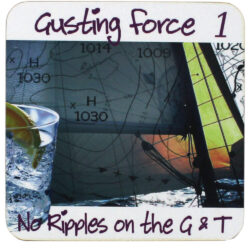 3388 Gusting Force 1 G & Drinks Coaster