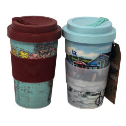 Bamboo Travel Tea Coffee Mugs