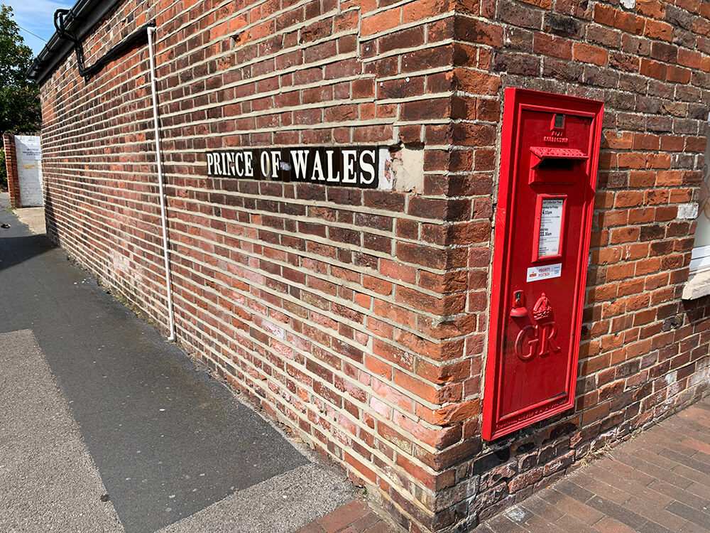 Prince of Wales Road and Post Box