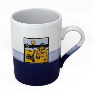 78069 Hanah Beach Scene Nautical Mug
